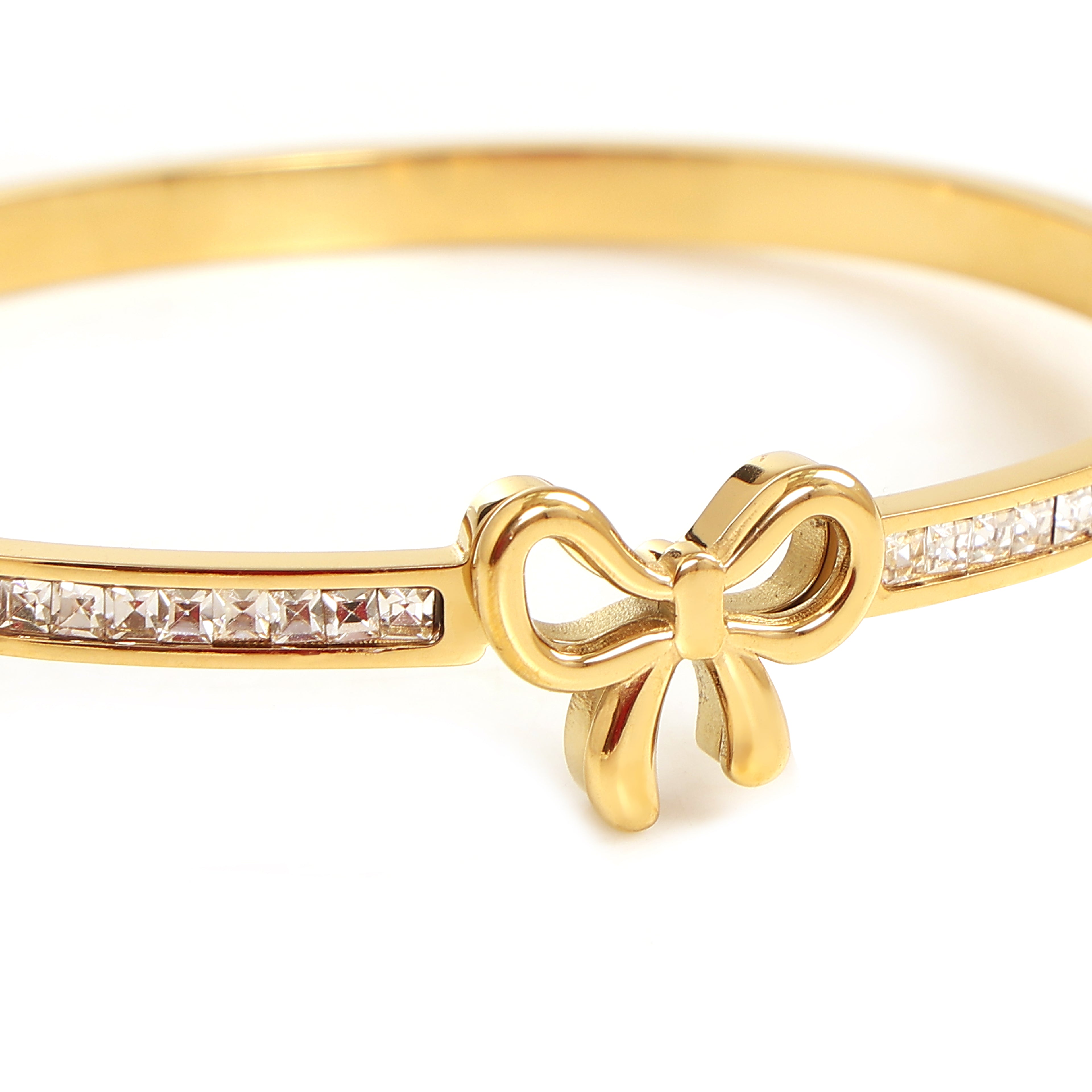 Golden Bow Elegance Bracelet