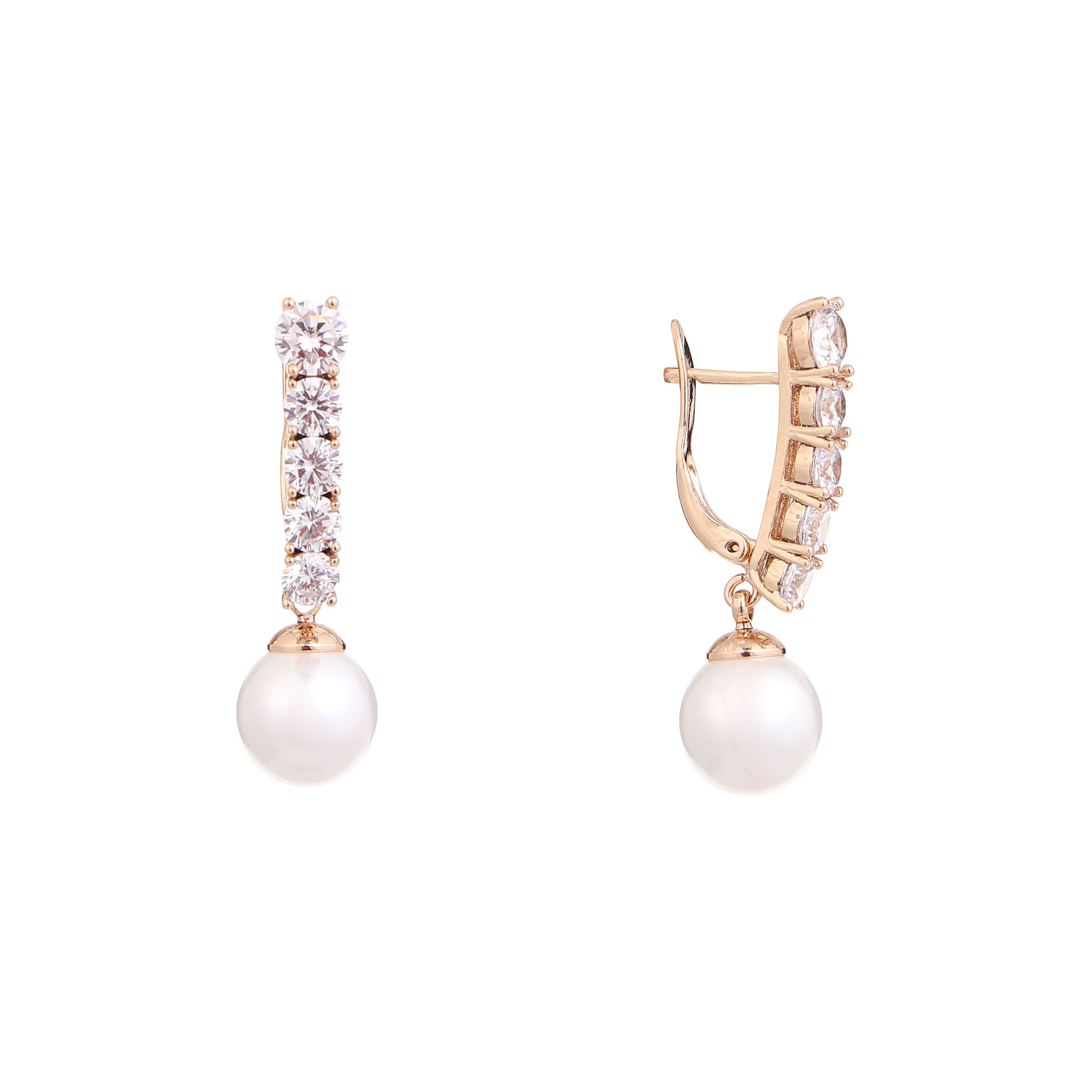 Aurora Pearl Drop Earrings