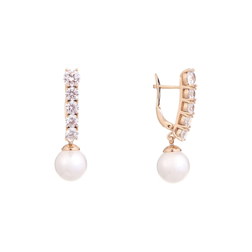 Aurora Pearl Drop Earrings