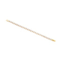 Classic Gold Diamond Tennis Bracelet