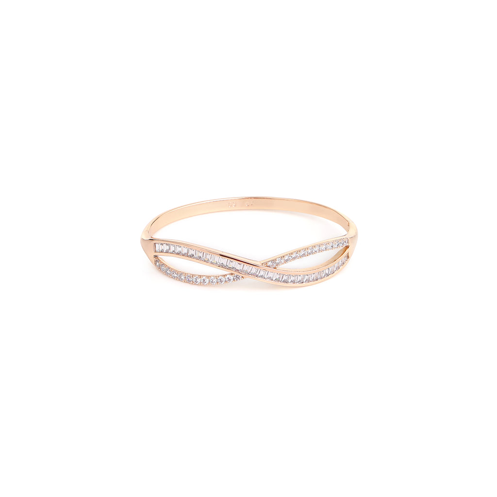 Infinity Spark Rose Gold Bracelet