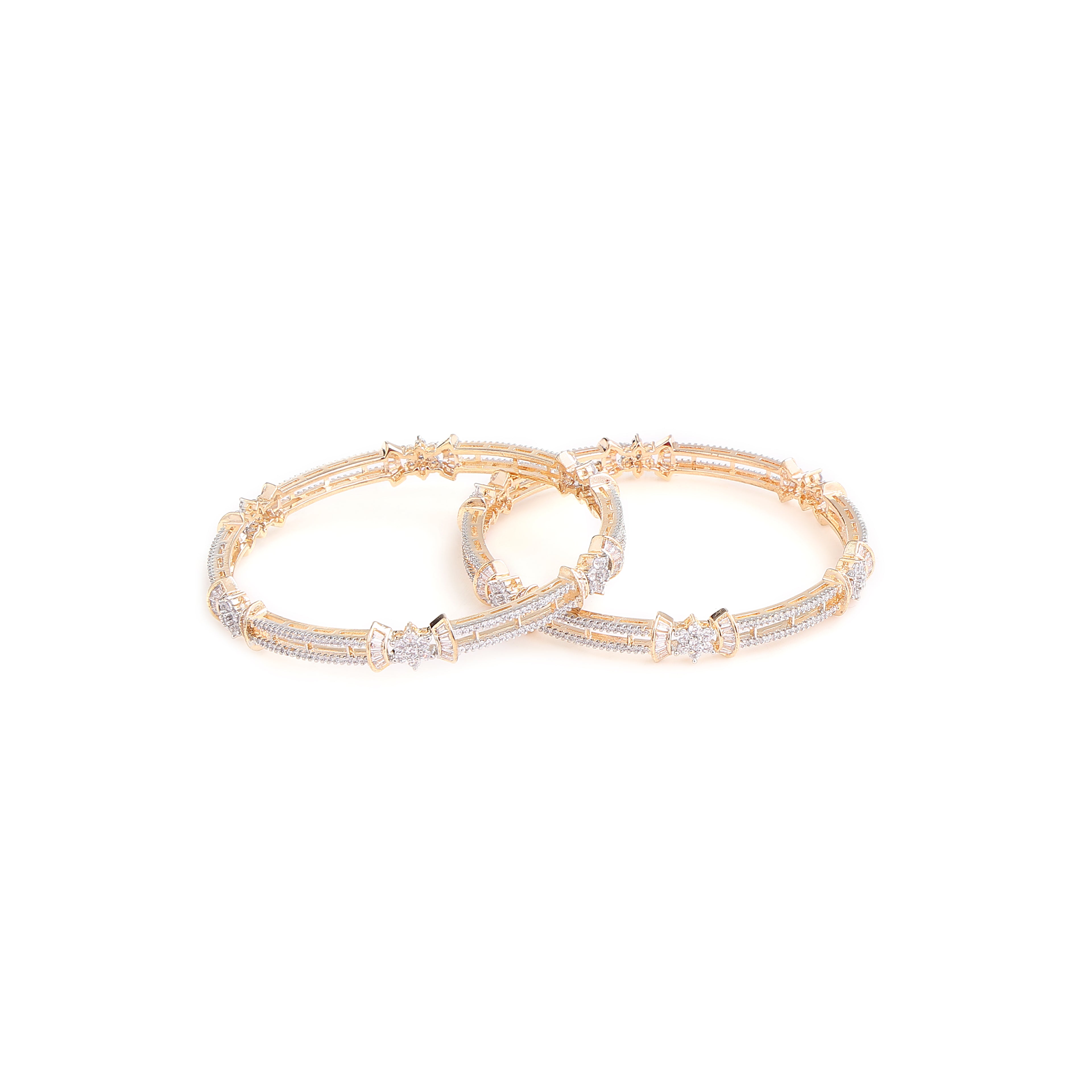 Celestial Spark Diamond Bangles