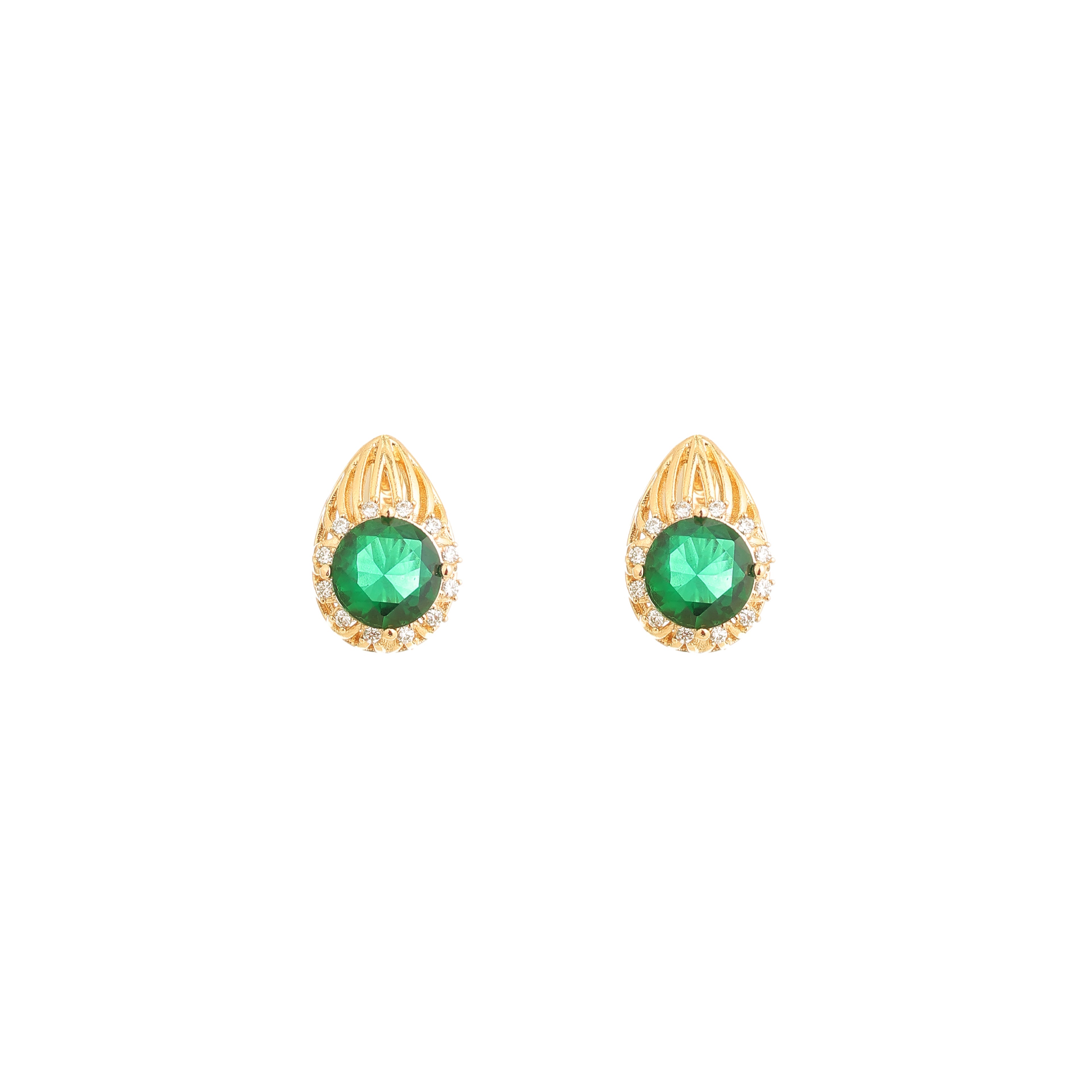 Emerald Noor Pendant Set