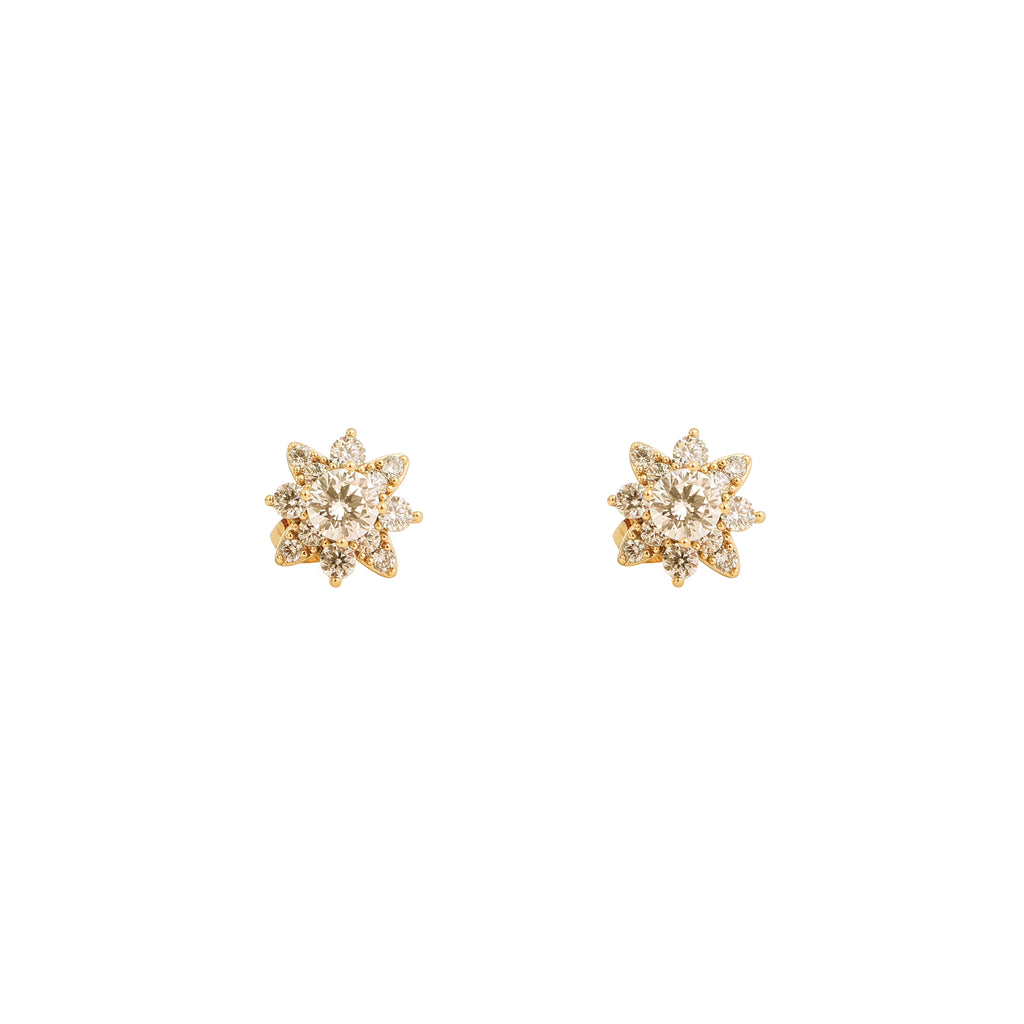 Aurora Bloom Diamond Studs