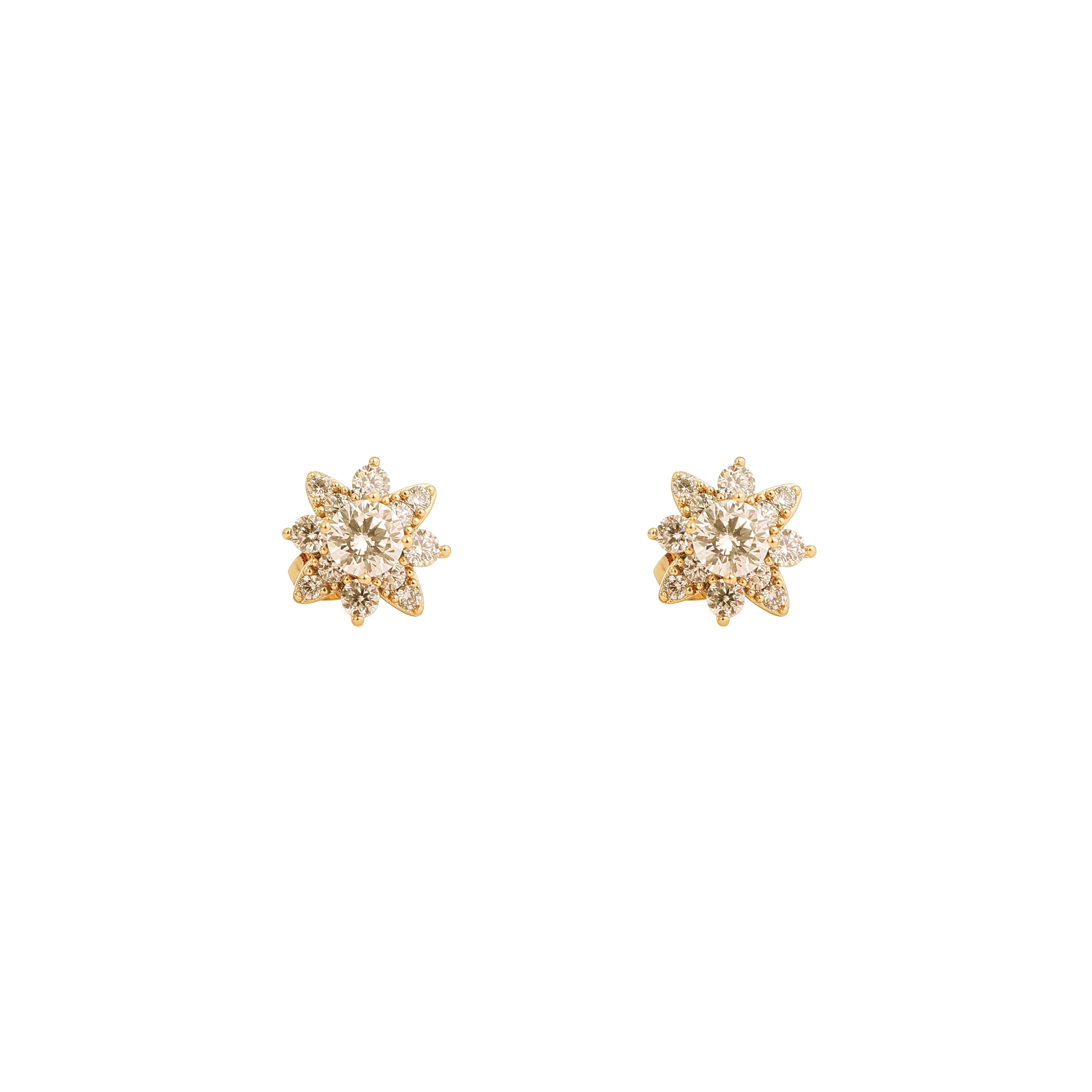Aurora Bloom Diamond Studs