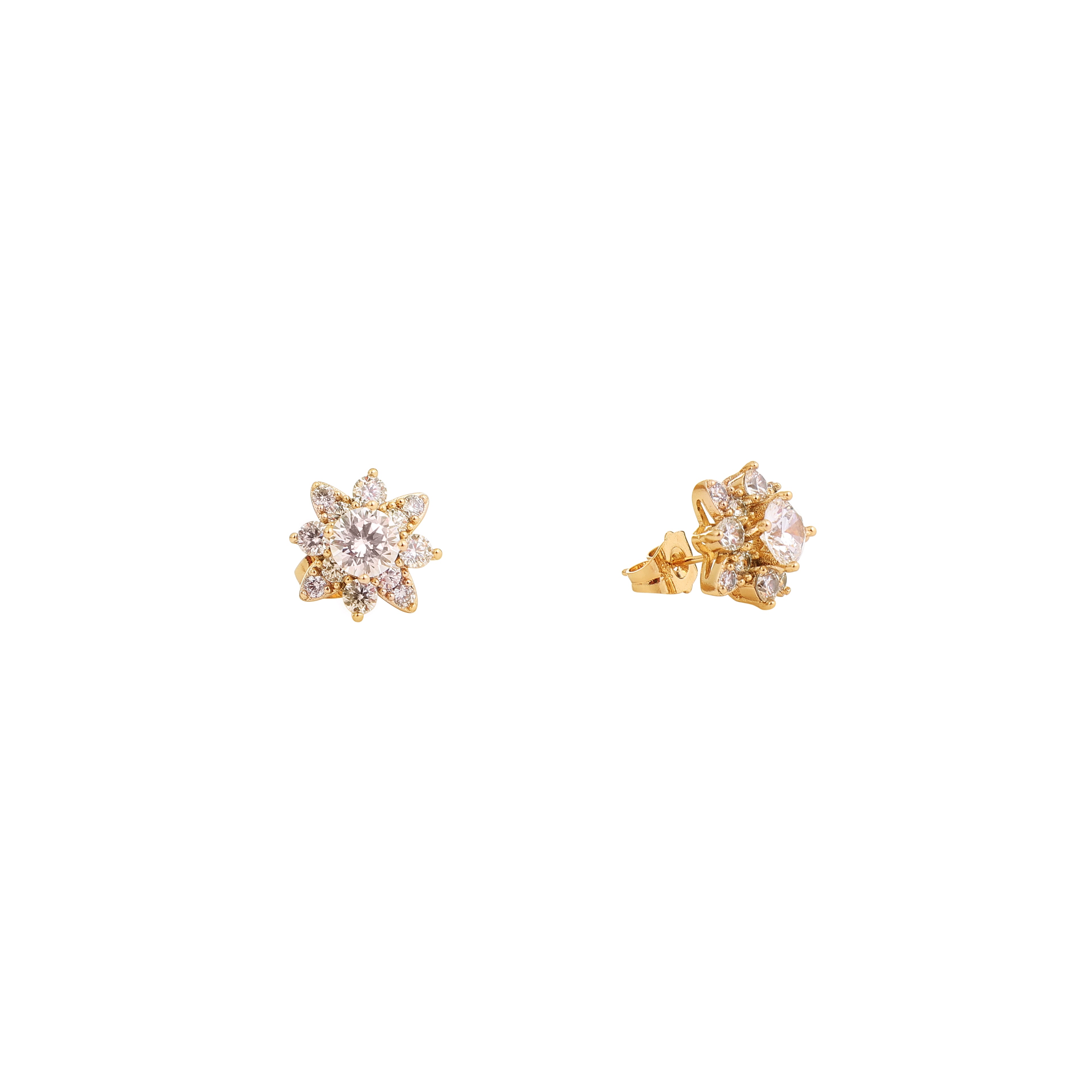 Aurora Bloom Diamond Studs