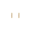 Golden Lumina Diamond Hoops