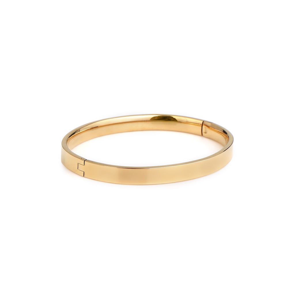 Luna Sleek Gold Bracelet