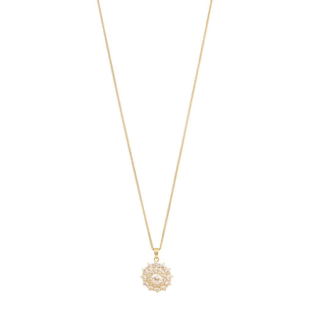 Celestia Solitaire Pendant Necklace