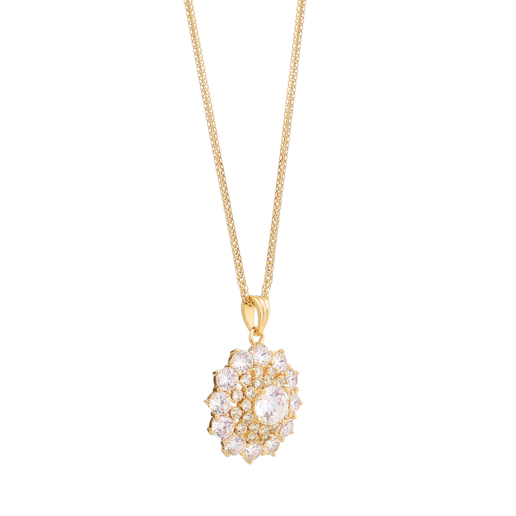 Celestia Solitaire Pendant Necklace