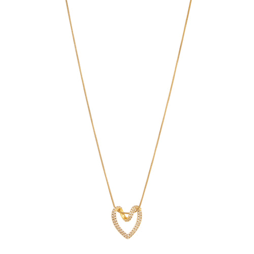 Amoura Crystal Heart Pendant Necklace
