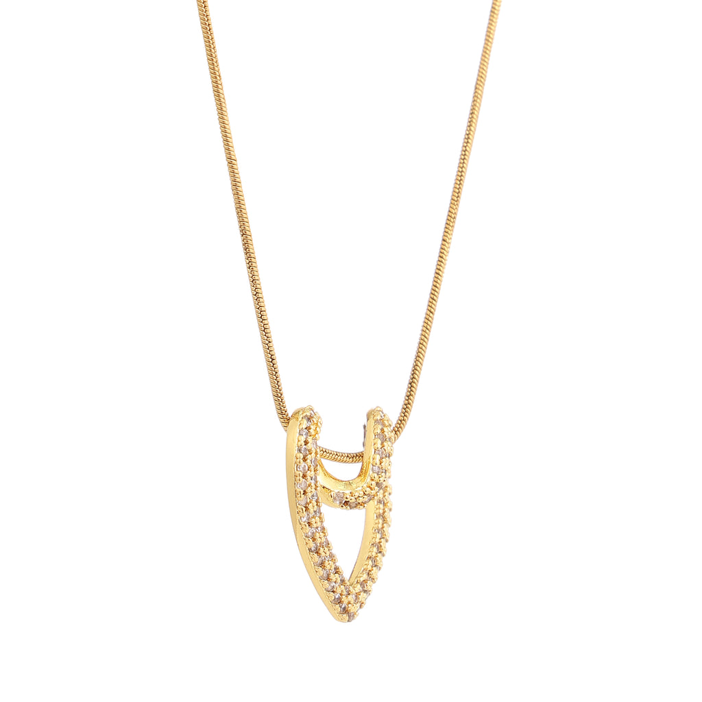 Amoura Crystal Heart Pendant Necklace
