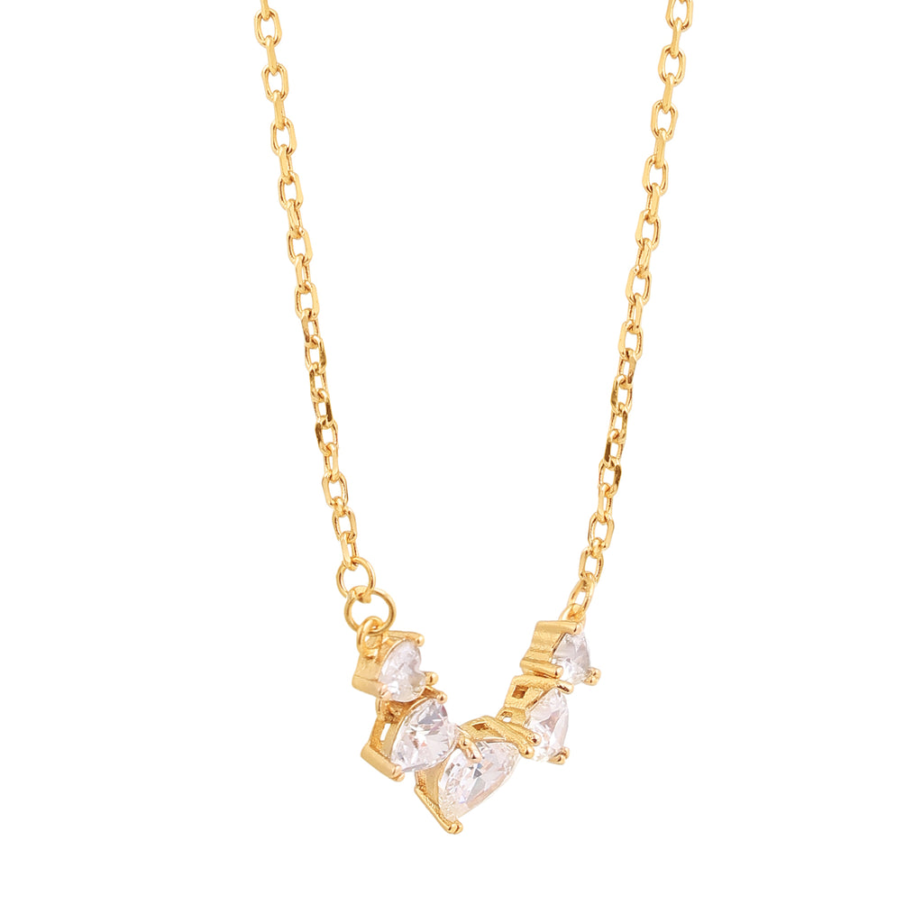 The Luna Teardrop Spark Necklace