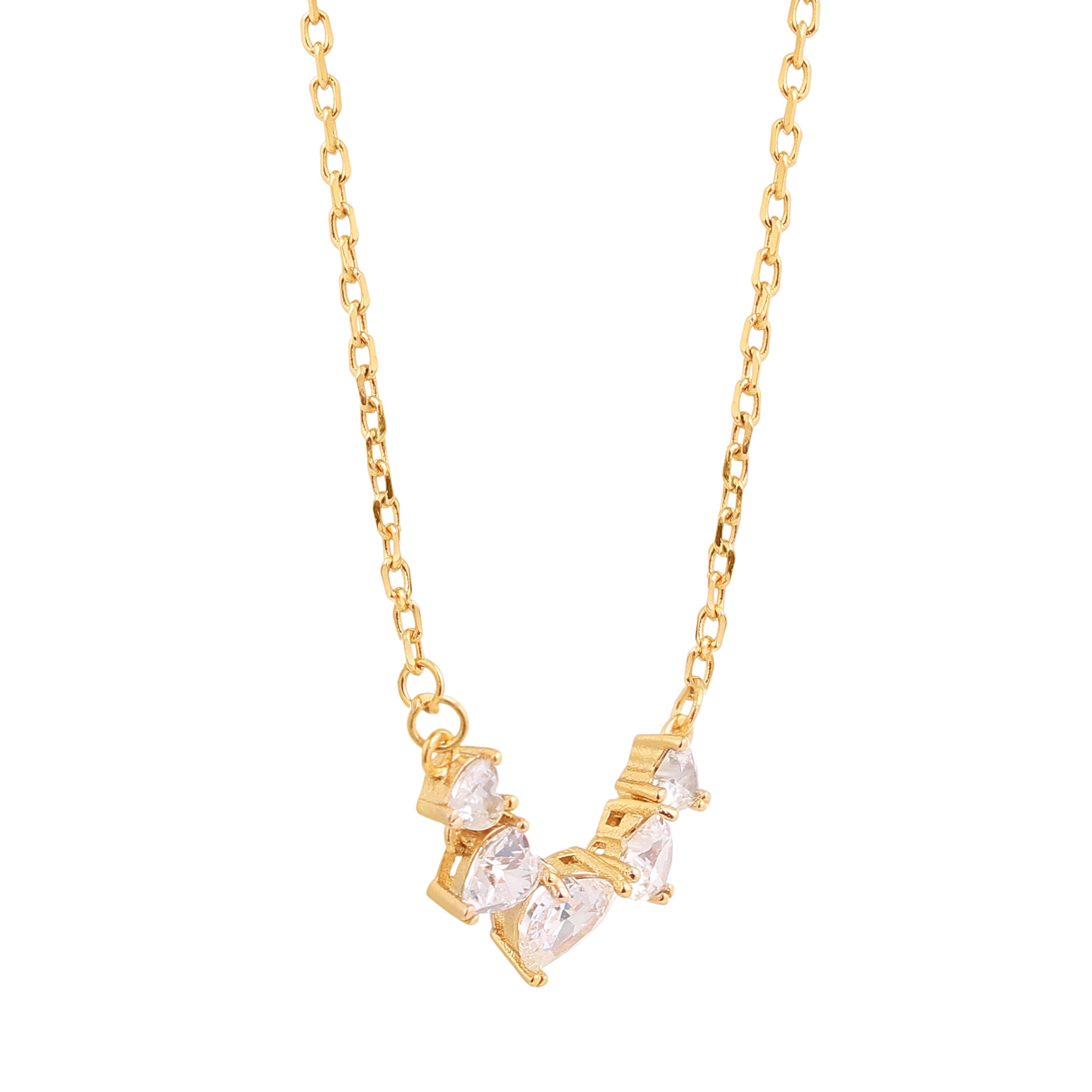 The Luna Teardrop Spark Necklace