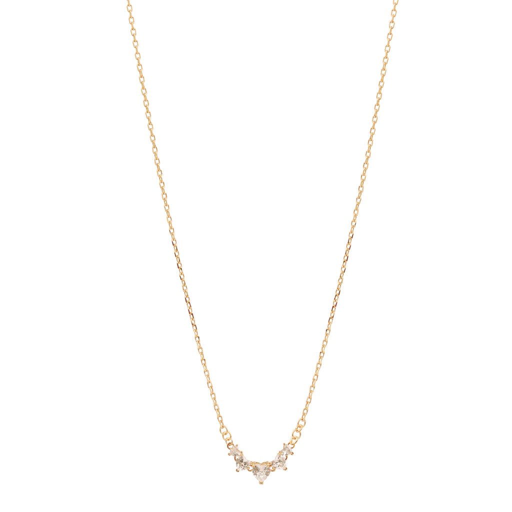 The Luna Teardrop Spark Necklace