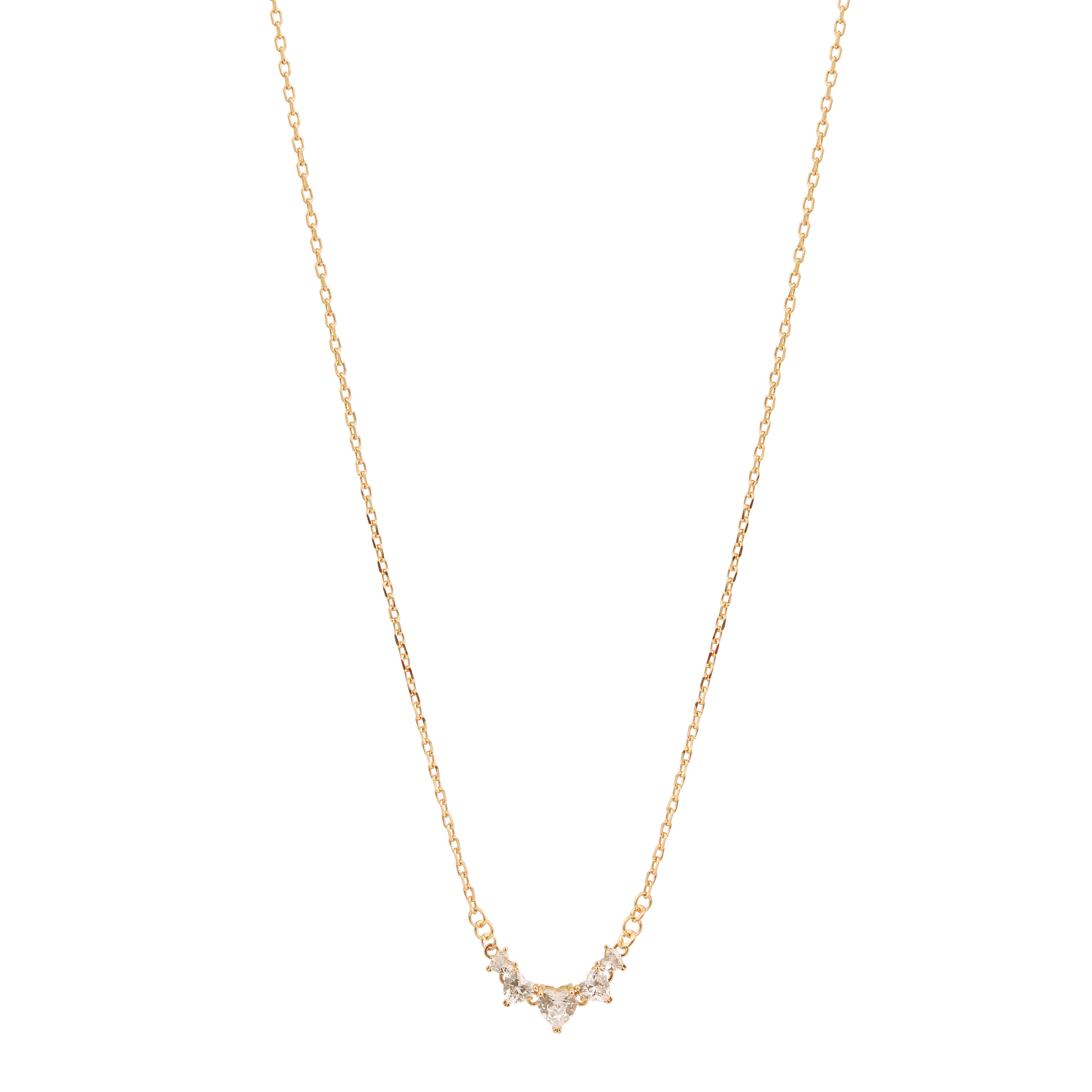 The Luna Teardrop Spark Necklace