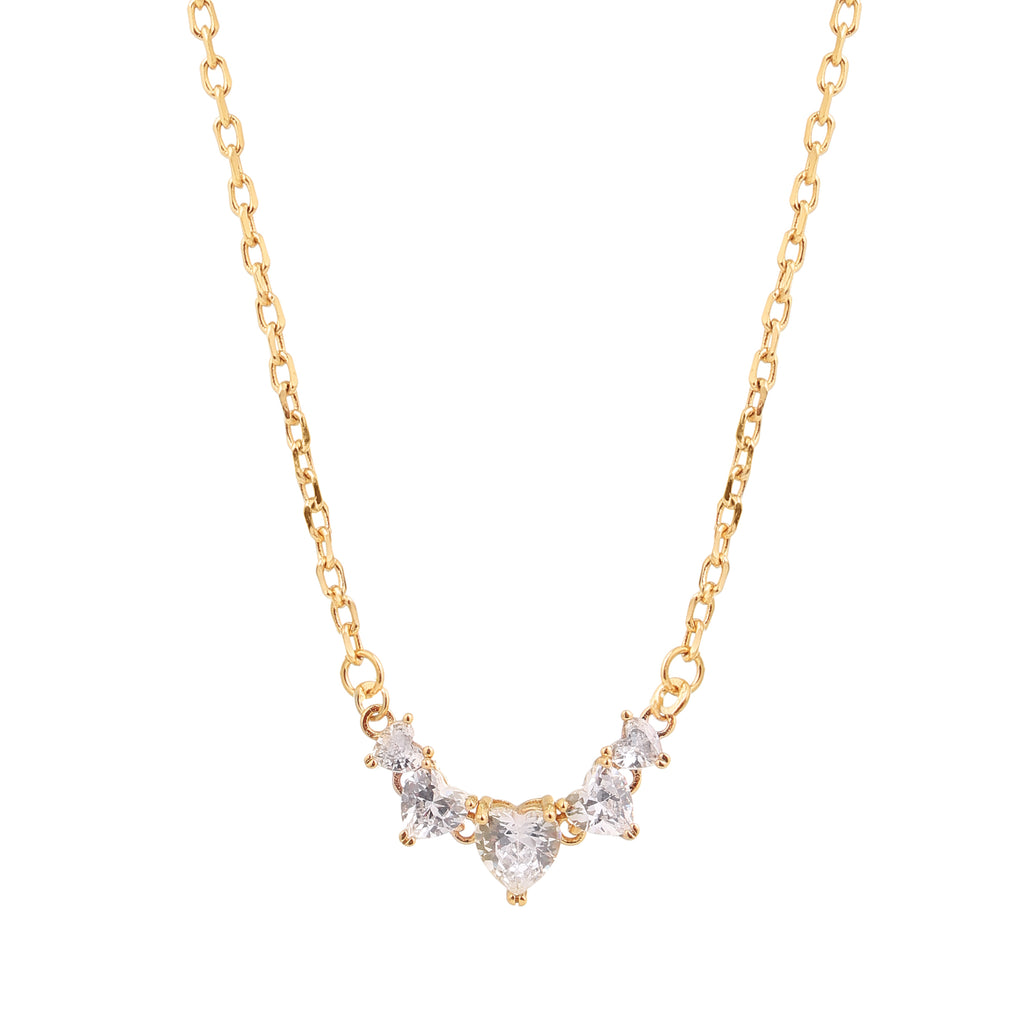 The Luna Teardrop Spark Necklace