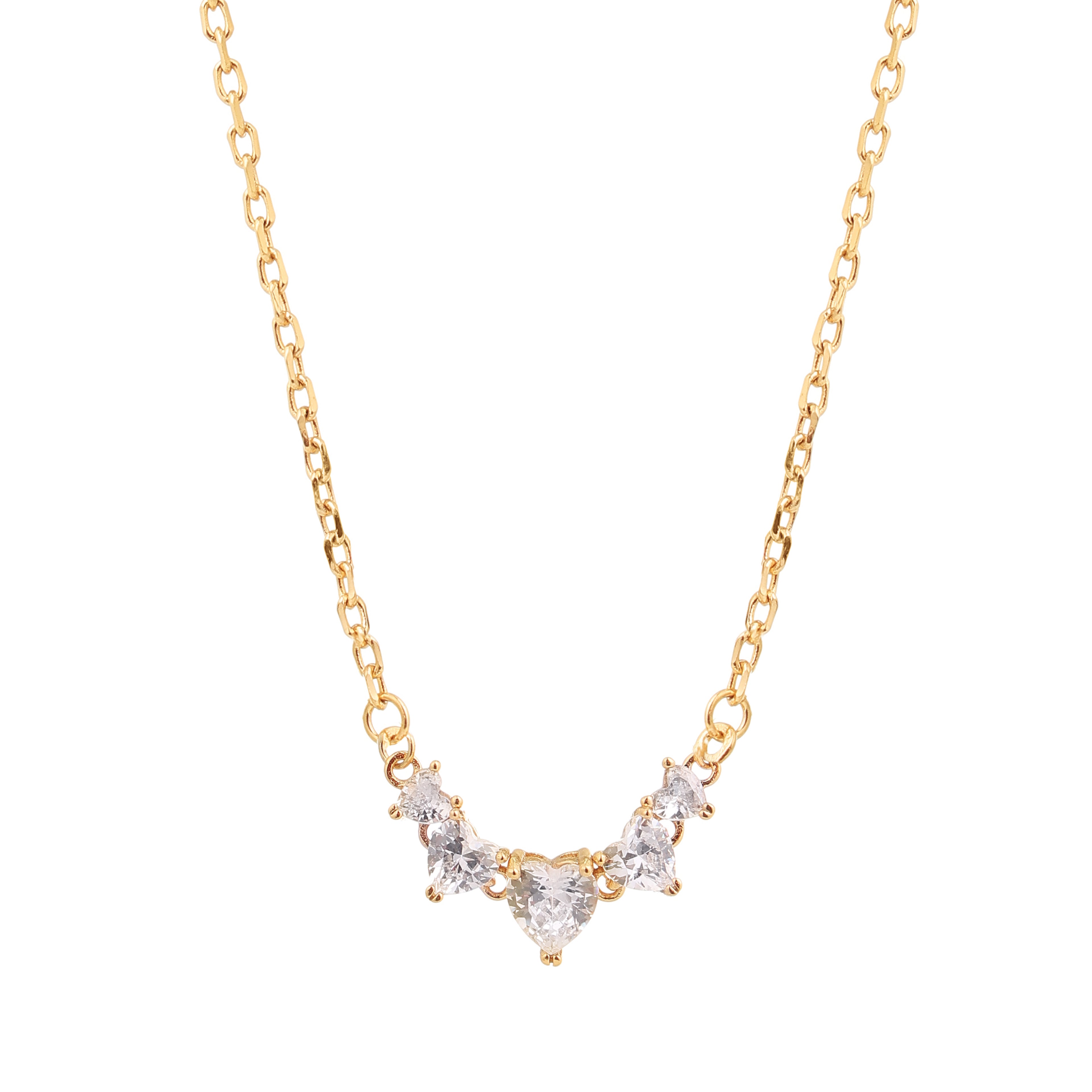 The Luna Teardrop Spark Necklace