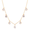 Celeste Drop Diamond Necklace