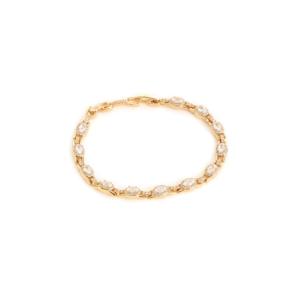 Inny Celestia Halo CZ Bracelet