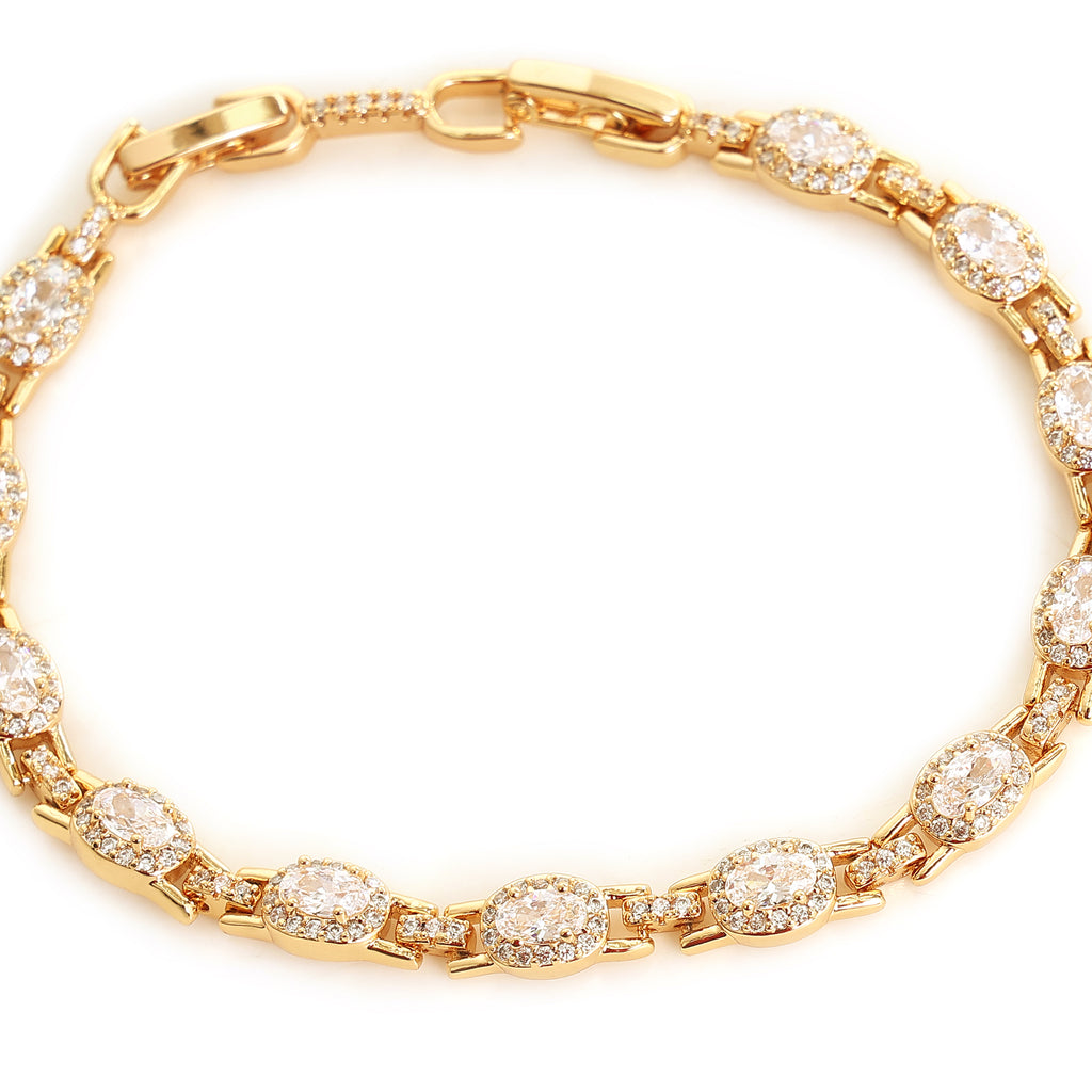Inny Celestia Halo CZ Bracelet