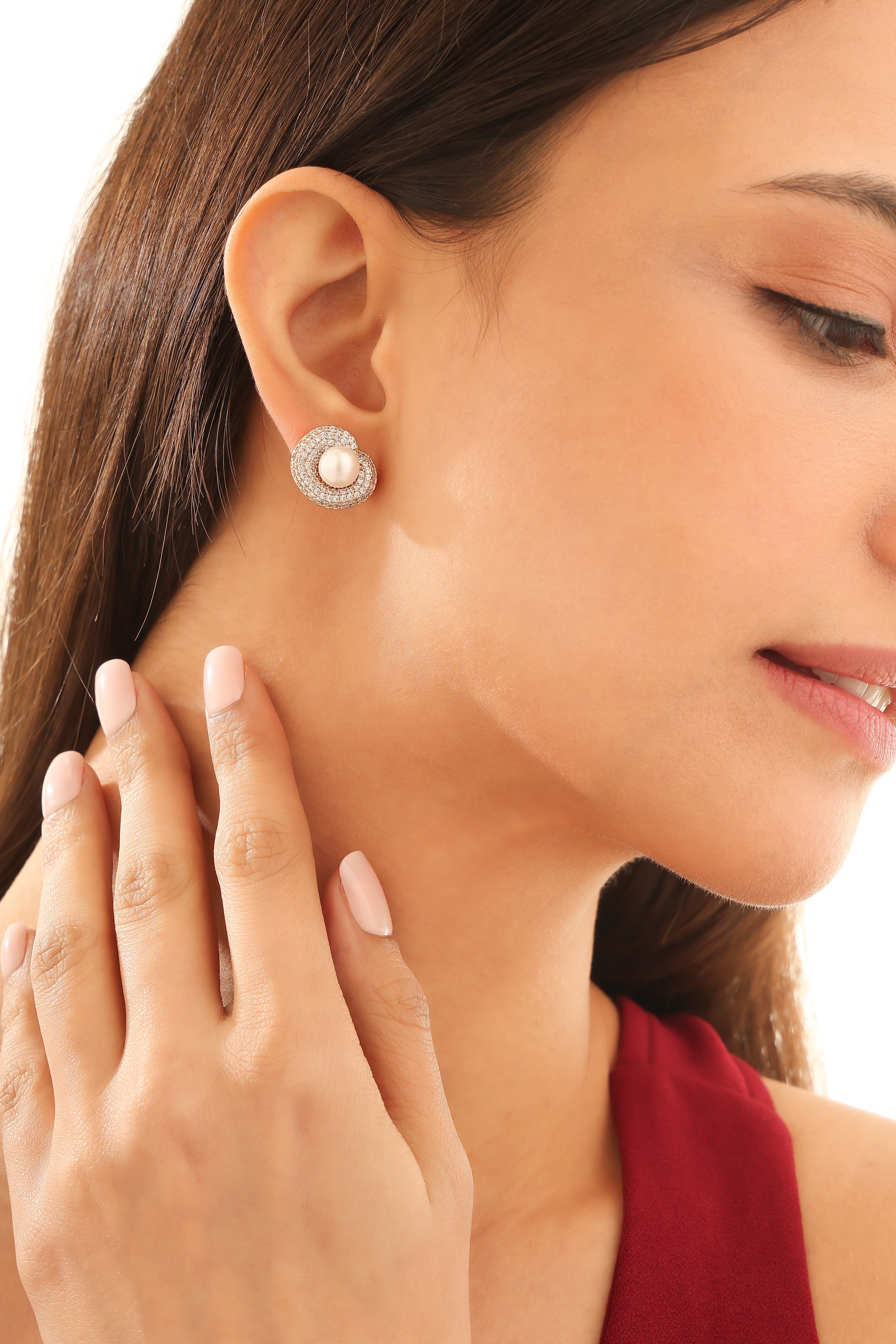 Pearl Éclat Studs