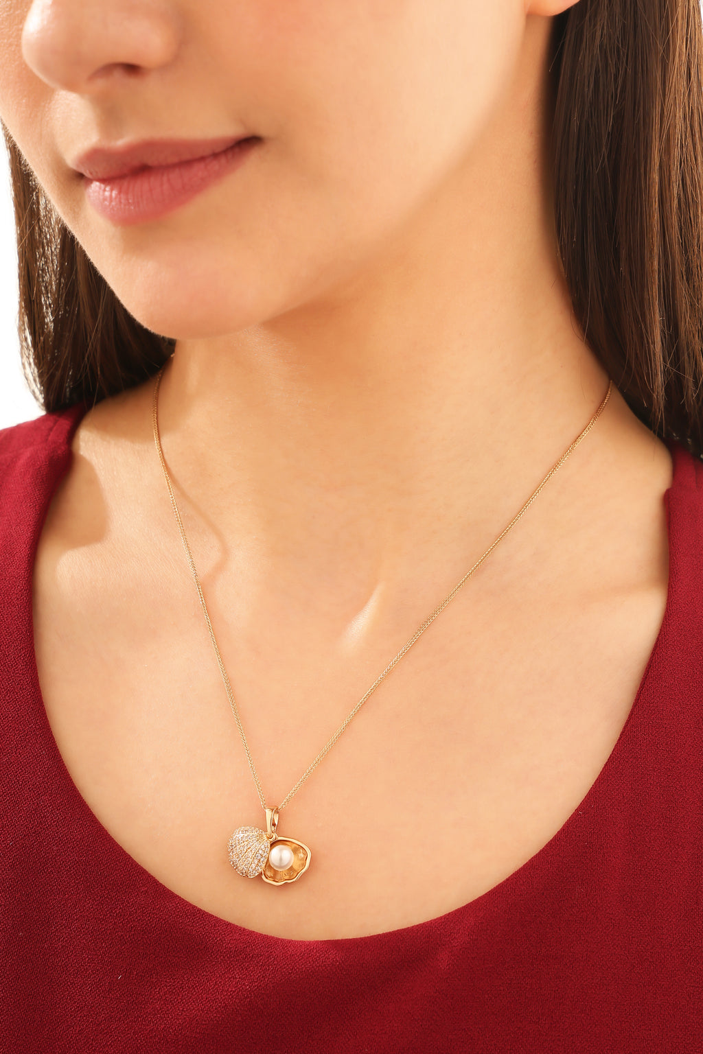 Aurora Shell Radiance Pendant