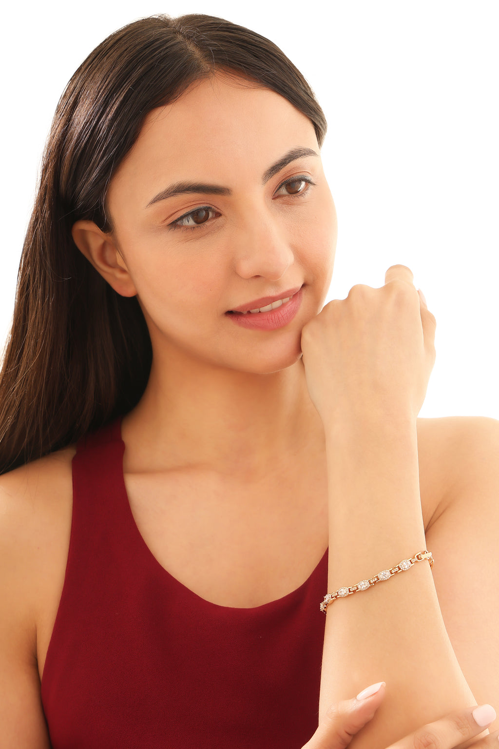 Inny Celestia Halo CZ Bracelet