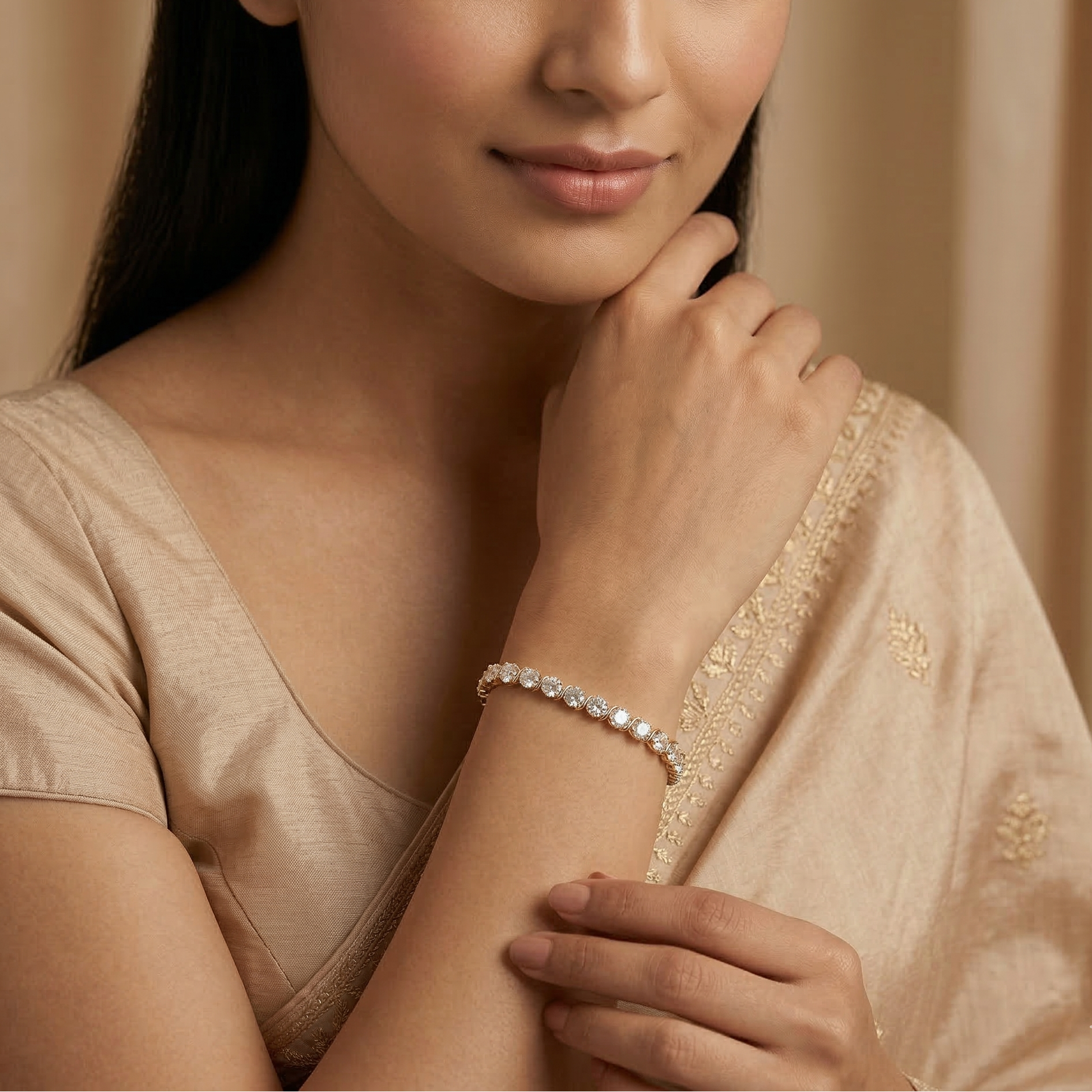 Inny Radiance CZ Tennis Bracelet
